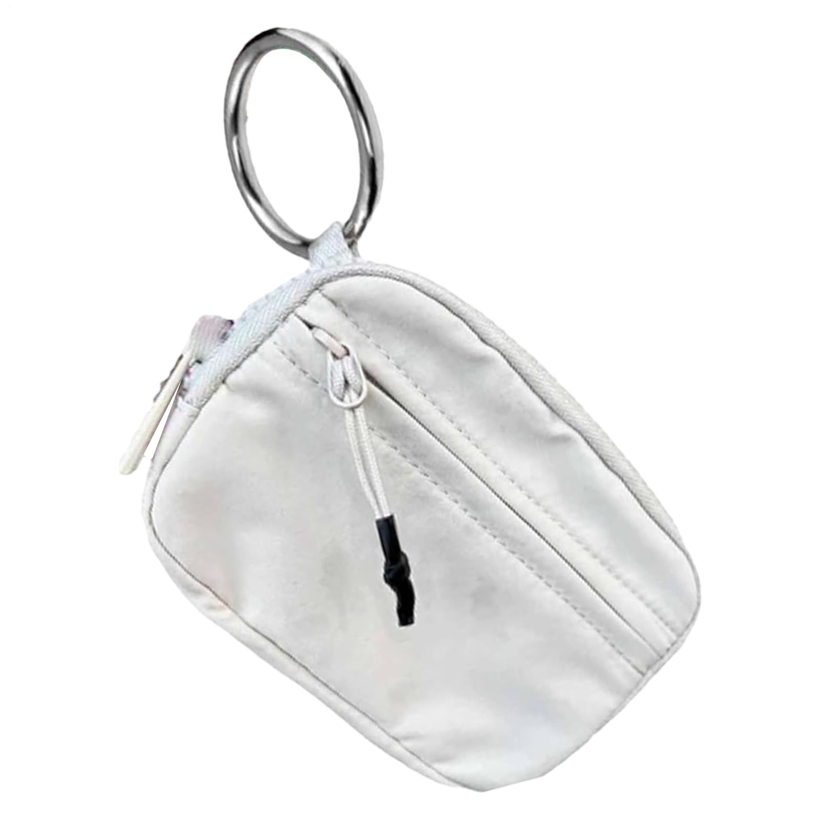 Amazon | キーホルダー付き財布、小さなジッパー財布,カードウォレット